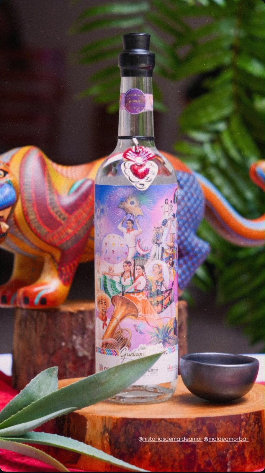 Mal de Amor presenta su Botella Conmemorativa Guelaguetza 2026